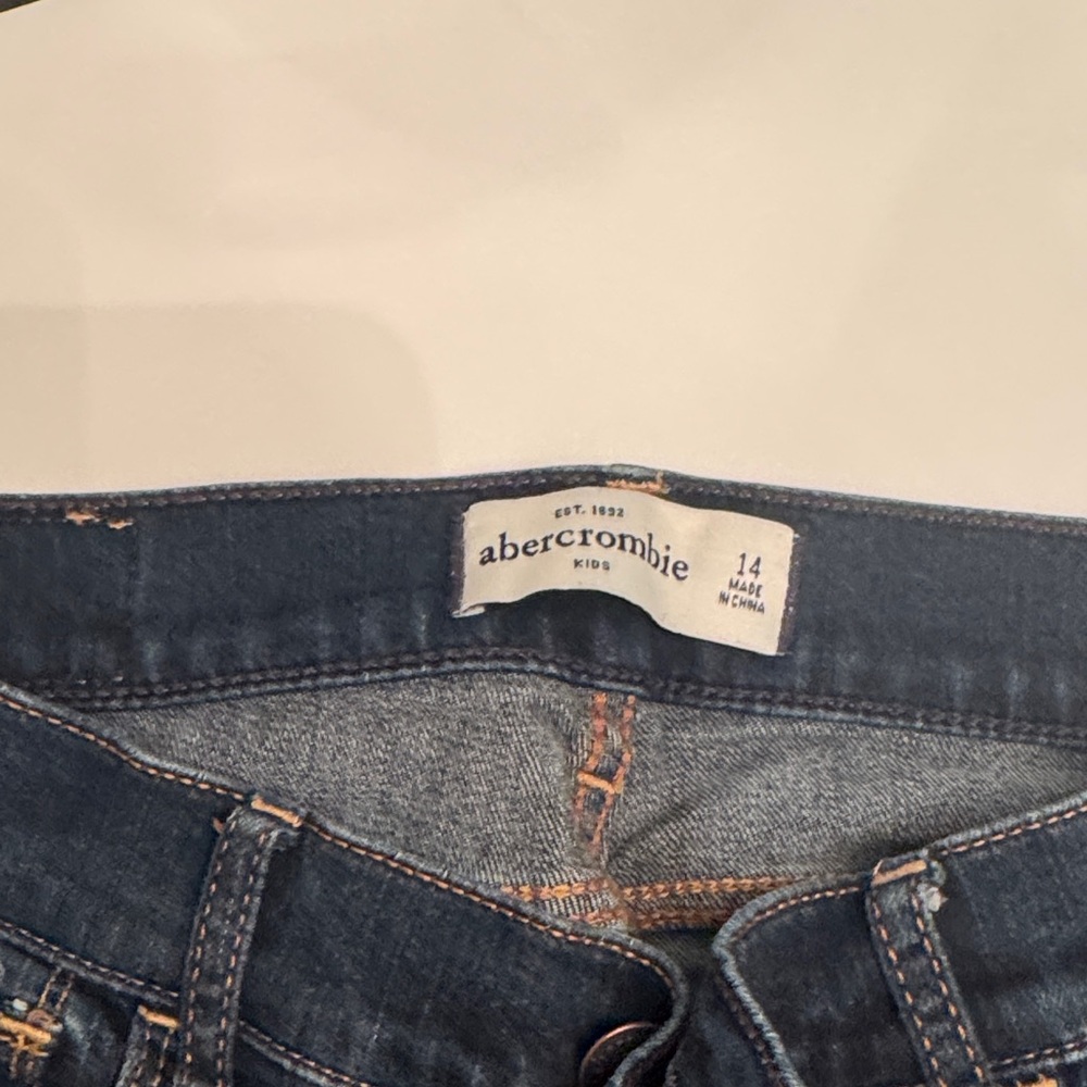 Abercrombie & Fitch Women's Dark Denim Jeans